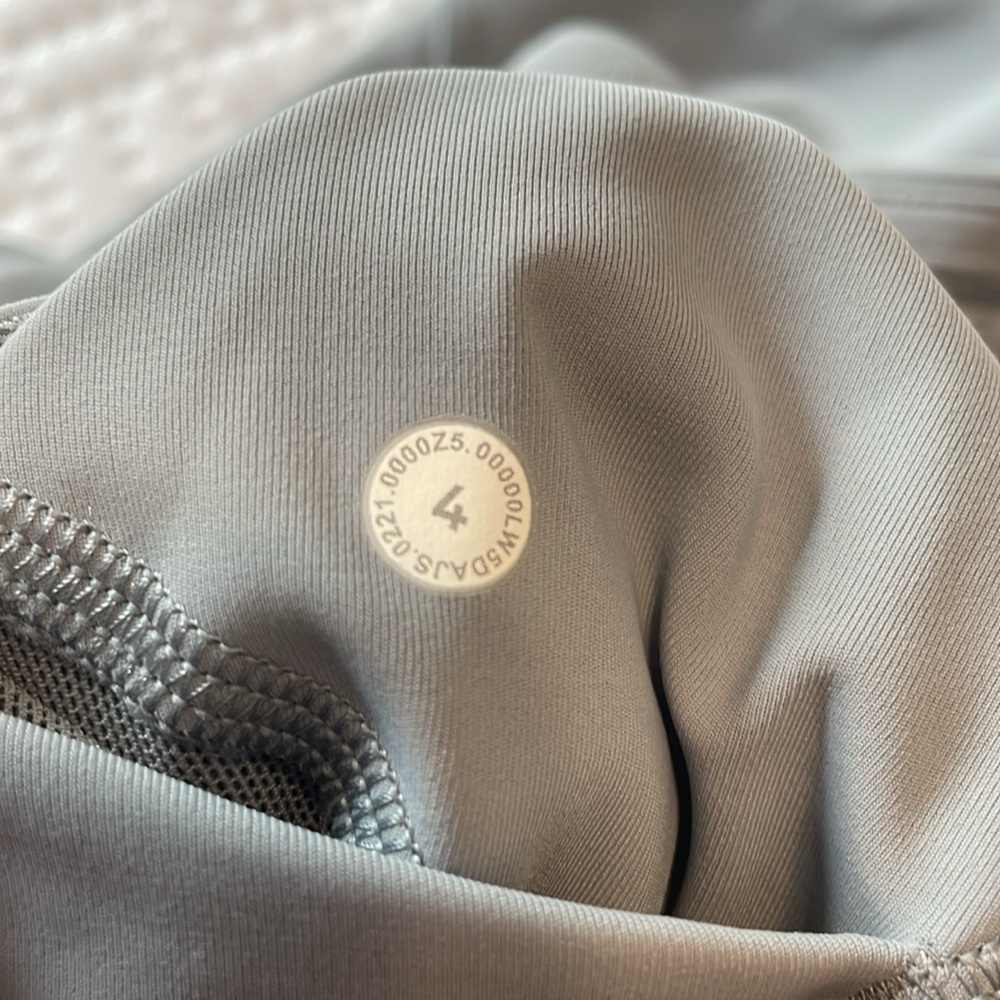 Lululemon Power Thru High Rise Tight Rhino Grey - Picture 9 of 11